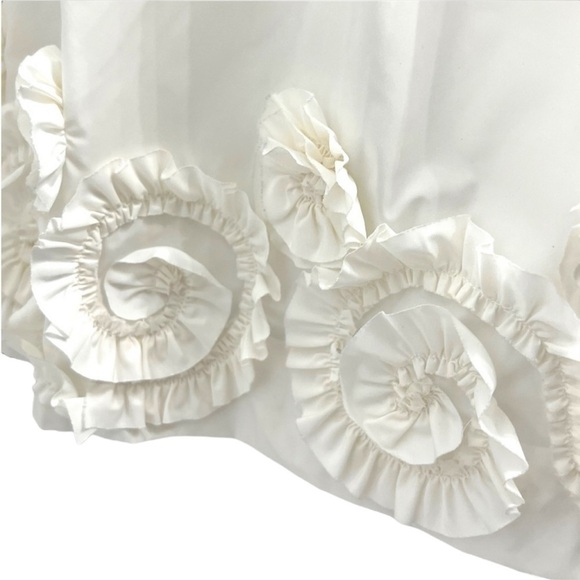 NWT Max And Cleo Black & Off White Strapless Dress - Size 4 - Picture 3 of 12